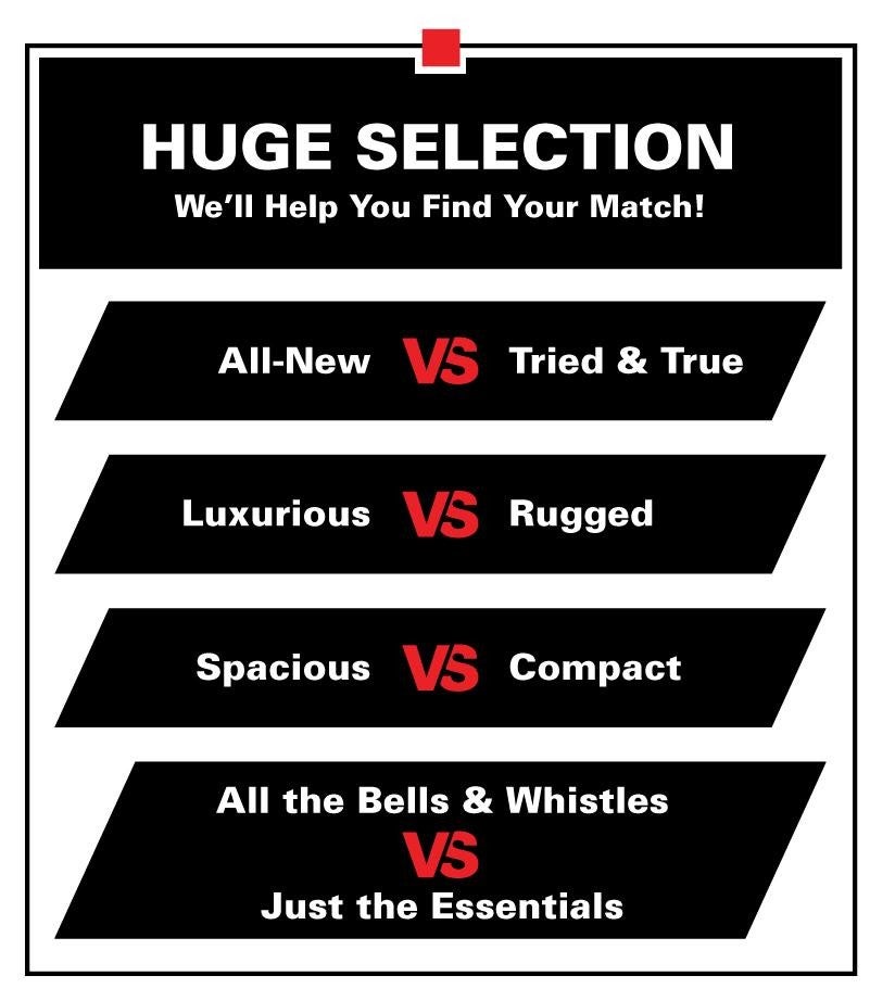 Huge Selection with Differences