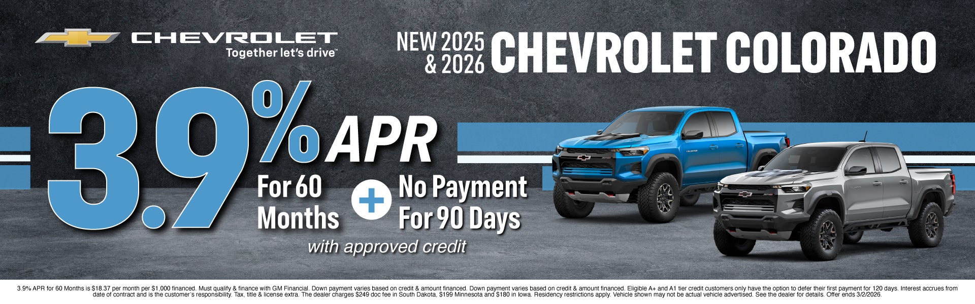 NEW CHEVY OFFERS
