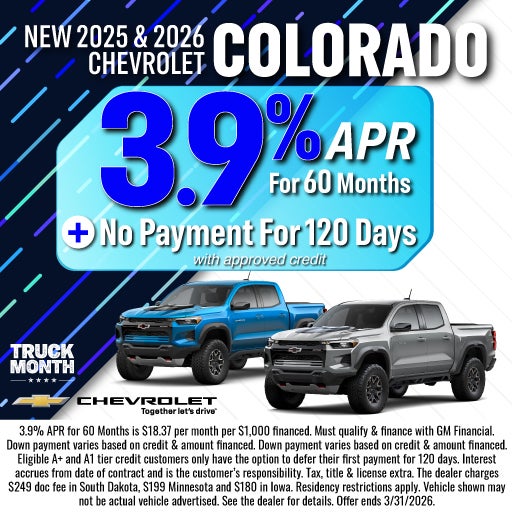 NEW 2025 & 2026 CHEVROLET COLORADO