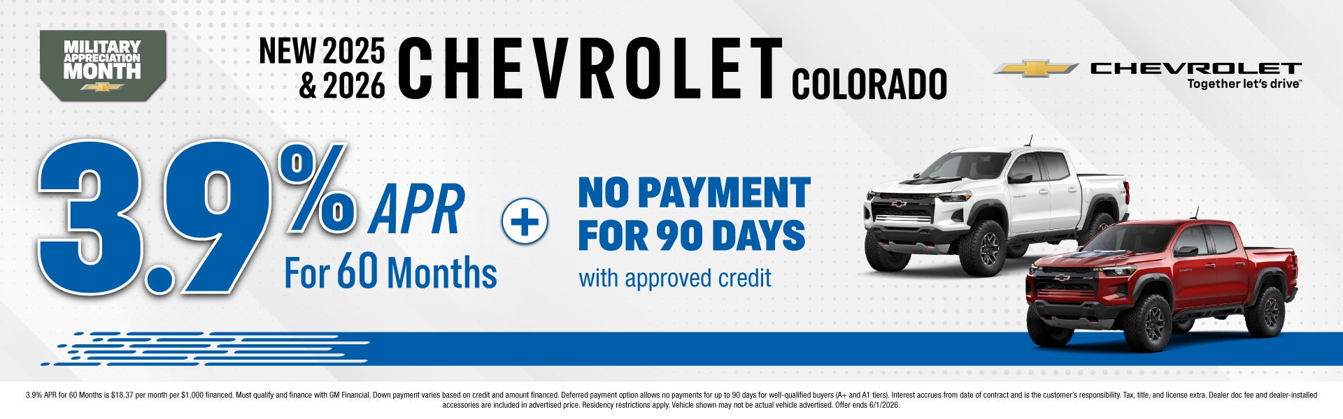 CHEVY APR OFFER