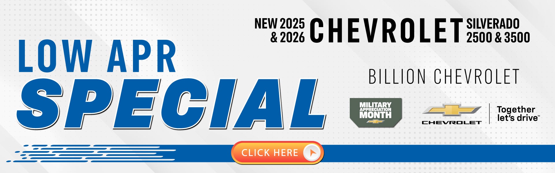 CHEVY APR OFFER