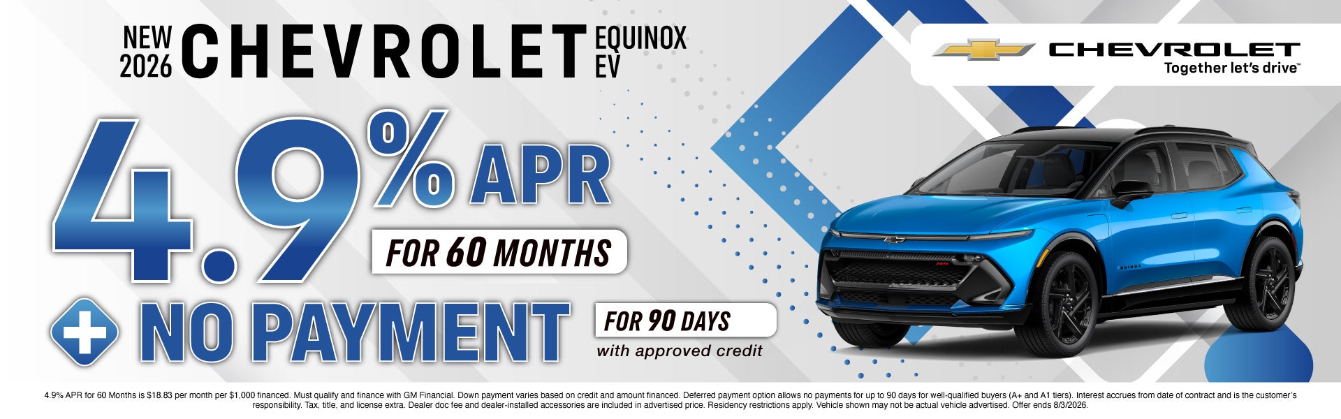 NEW 2026 CHEVROLET EQUINOX EV	
