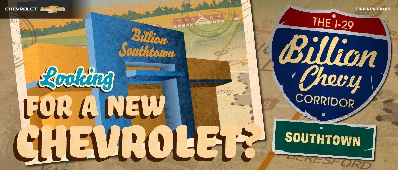 New Chevrolet at Billion Southtown in Worthing, SD.